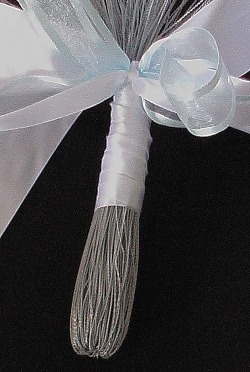 Blue and Silver Crystal Bouquet